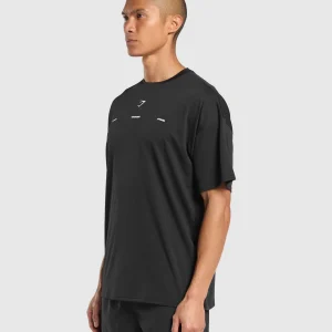 Online Gymshark Conditioning Apparel T-Shirt Black