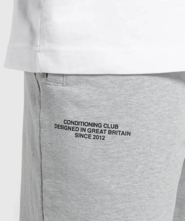 Outlet Gymshark Conditioning Club Pant LightGreyCoreMarl