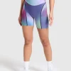 Online Gymshark Contour Shorts MysticLilac/Black