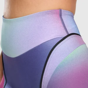 Online Gymshark Contour Shorts MysticLilac/Black