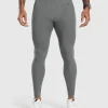 Hot Gymshark Control Baselayer Legging PitchGrey