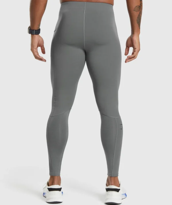 Hot Gymshark Control Baselayer Legging PitchGrey