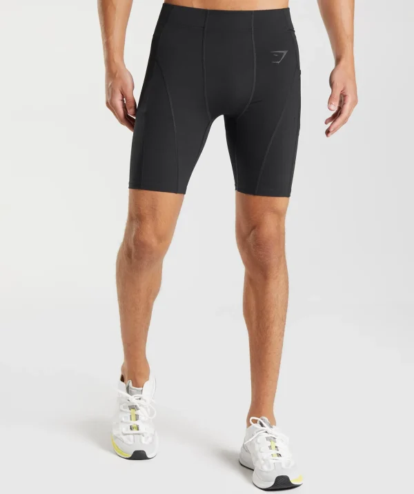 New Gymshark Control Baselayer Shorts Black