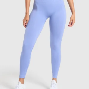 Fashion Gymshark Corset Seamless Leggings LiftBlue