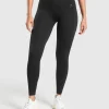 Hot Gymshark Corset Seamless Leggings Black