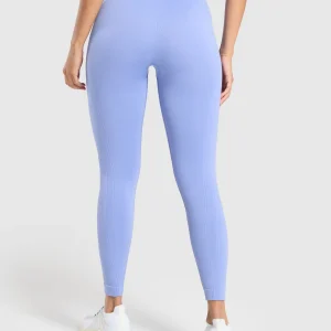 Fashion Gymshark Corset Seamless Leggings LiftBlue