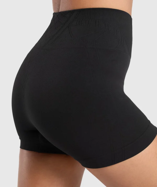 Sale Gymshark Corset Seamless Shorts Black