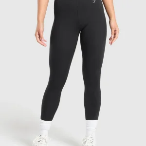 Online Gymshark Cotton Leggings Black