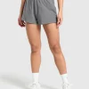 Hot Gymshark Cotton Shorts BrushedGrey