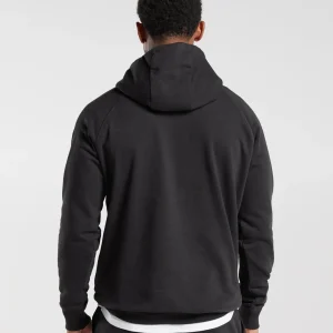 Best Gymshark Crest Hoodie Black