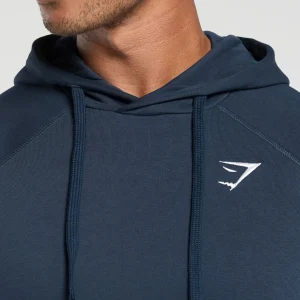 Hot Gymshark Crest Hoodie Navy