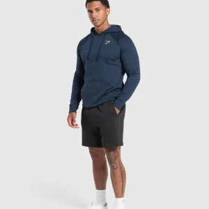 Hot Gymshark Crest Hoodie Navy