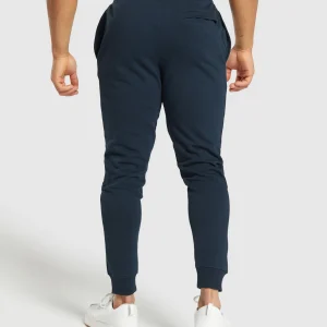 Clearance Gymshark Crest Joggers Navy