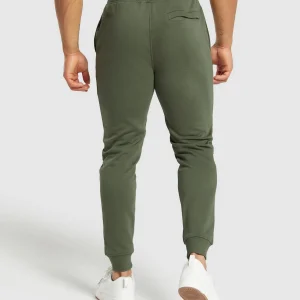 Hot Gymshark Crest Joggers CoreOlive