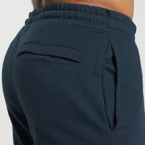 Clearance Gymshark Crest Joggers Navy