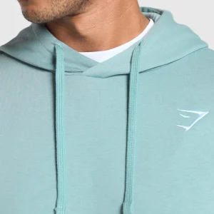 Fashion Gymshark Crest Oversized Hoodie RestBlue