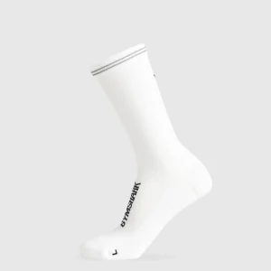 Best Gymshark Crew Running Socks White