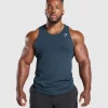 Hot Gymshark Critical 2.0 Tank Navy