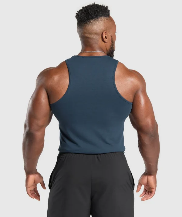 Hot Gymshark Critical 2.0 Tank Navy