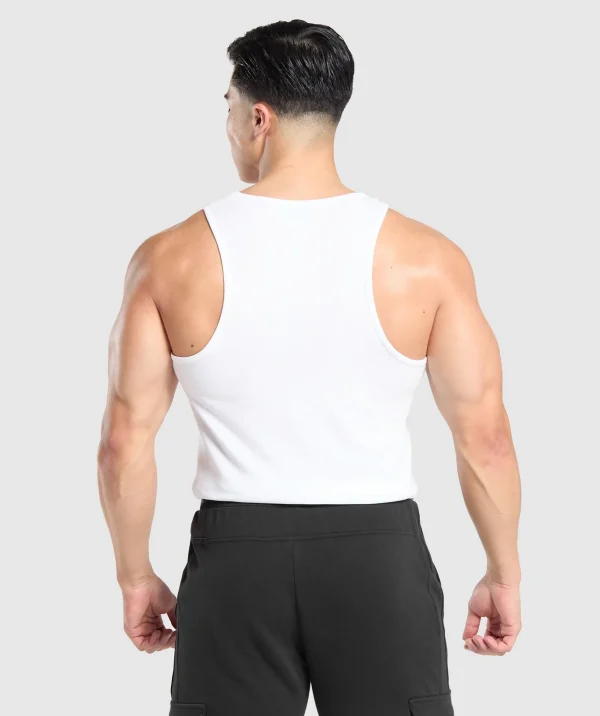 Discount Gymshark Critical Tank White