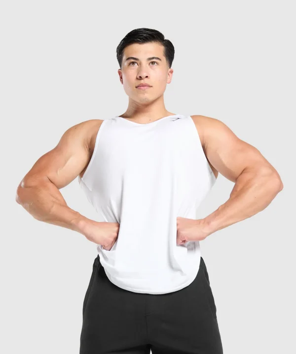 Discount Gymshark Critical Tank White