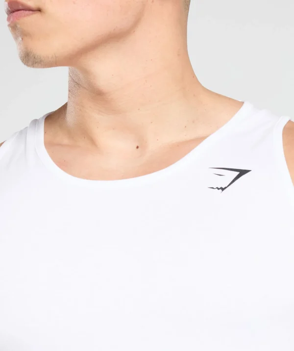 Discount Gymshark Critical Tank White