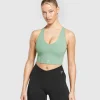 Best Gymshark Crop Mesh Tank DollarGreen