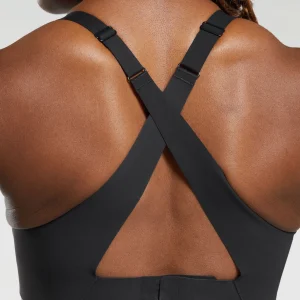 Sale Gymshark Cross Back Sports Bra Black