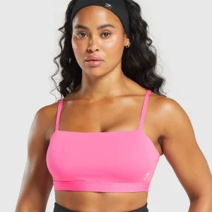 Discount Gymshark Cut Out Bandeau PhysicalPink