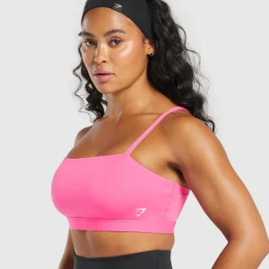 Discount Gymshark Cut Out Bandeau PhysicalPink