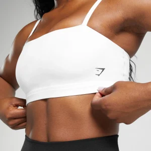 New Gymshark Cut Out Bandeau White