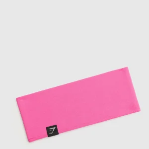 Fashion Gymshark Diffuse Sweat Headband FetchPink