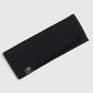 Outlet Gymshark Diffuse Sweat Headband Black