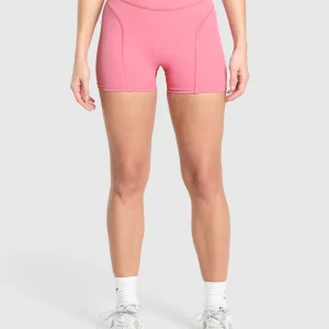 Sale Gymshark Dipped Waistband Shorts SunsetPink