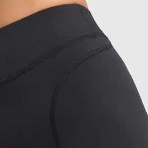 Discount Gymshark Dipped Waistband Shorts Black