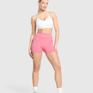 Sale Gymshark Dipped Waistband Shorts SunsetPink