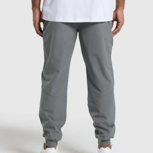 Outlet Gymshark Ease Woven Joggers PitchGrey