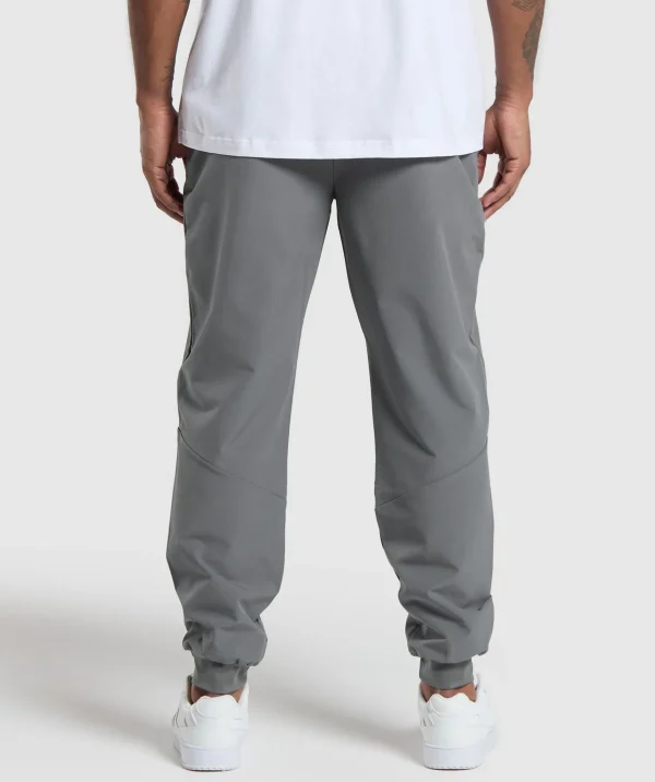 Outlet Gymshark Ease Woven Joggers PitchGrey