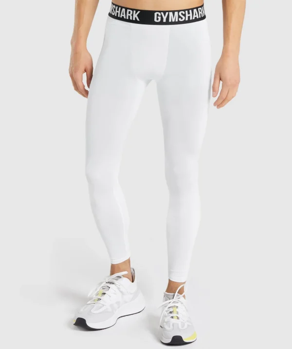 Online Gymshark Element Baselayer Leggings White