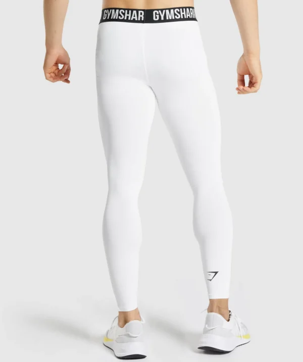 Online Gymshark Element Baselayer Leggings White