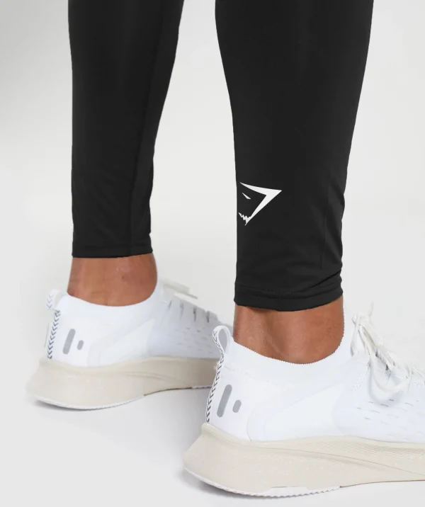 Online Gymshark Element Baselayer Leggings Black