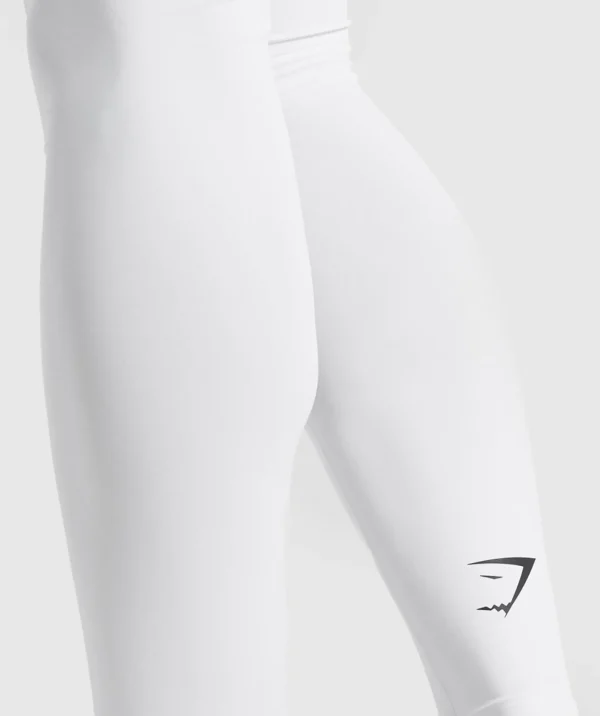 Online Gymshark Element Baselayer Leggings White