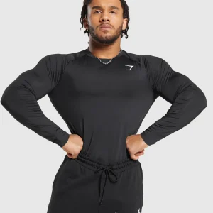 Sale Gymshark Element Baselayer Long Sleeve T-Shirt Black