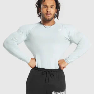 Online Gymshark Element Baselayer Long Sleeve T-Shirt CoolBlue