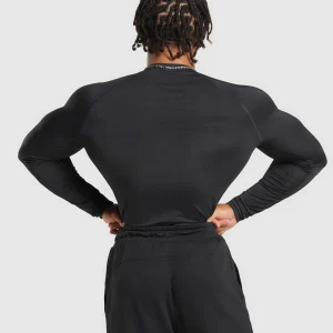 Sale Gymshark Element Baselayer Long Sleeve T-Shirt Black