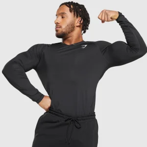 Sale Gymshark Element Baselayer Long Sleeve T-Shirt Black