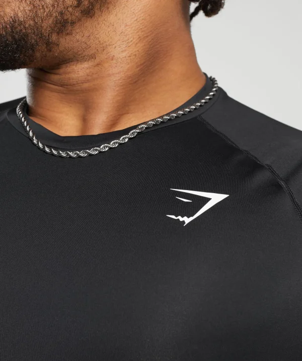 Sale Gymshark Element Baselayer Long Sleeve T-Shirt Black