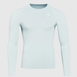 Online Gymshark Element Baselayer Long Sleeve T-Shirt CoolBlue