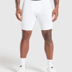 Best Gymshark Element Baselayer Shorts White