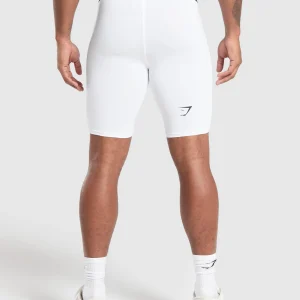 Best Gymshark Element Baselayer Shorts White